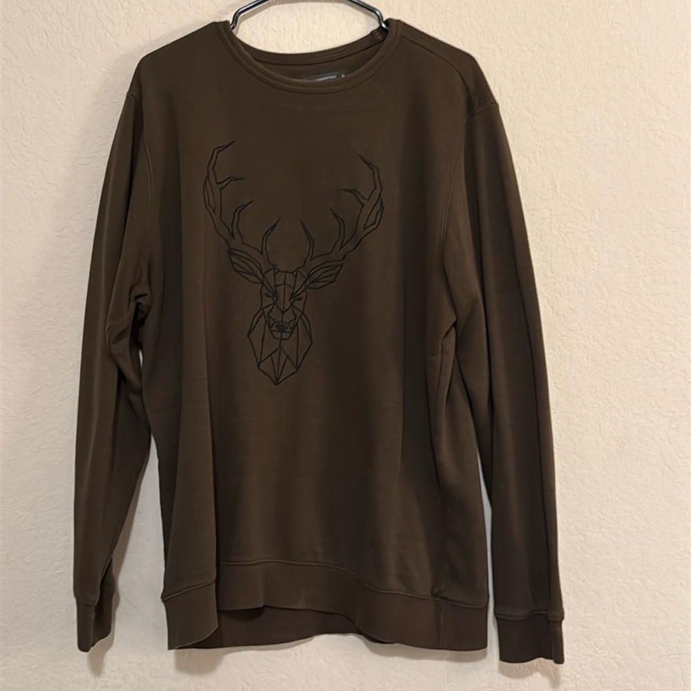 Green sweatshirt French connection